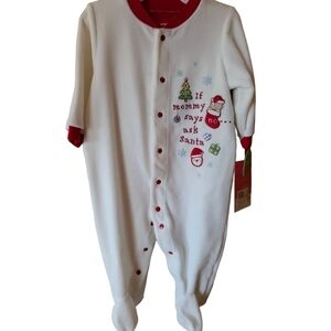 Carter's Holiday Snap-Up Sleeper Outfit 6 Mos
